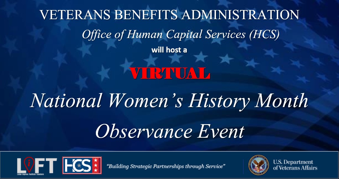 National Women's History Month Virtual Observance Event